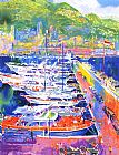 Harbor at Monaco by Leroy Neiman